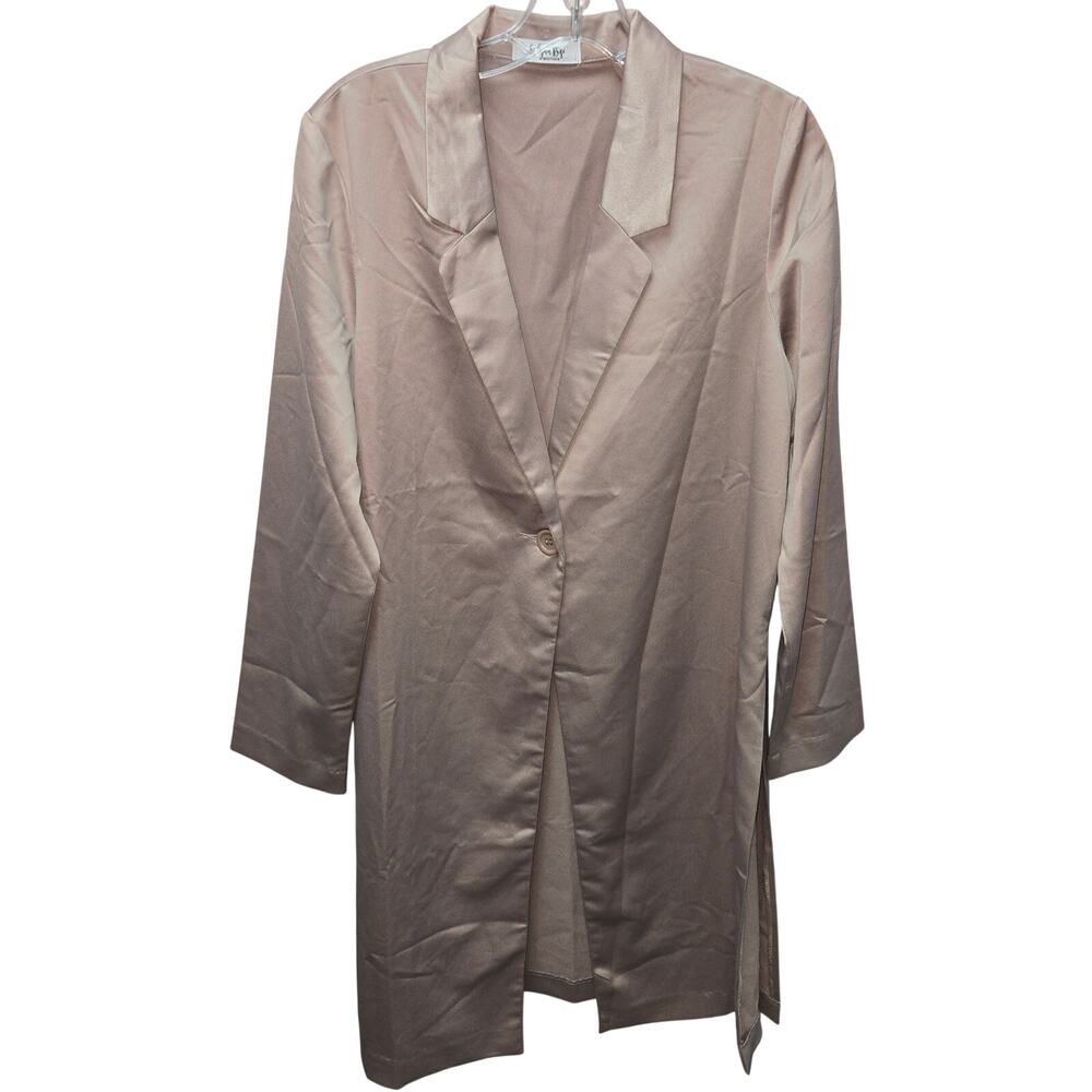 Evelynn Rose Boutique Lightweight Long Blazer Coat Womens Large NWT